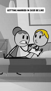 177K views · 5.3K reactions | Getting married in 2025 be like  #boyfriend #girlfriend #couple #Relationship #tonyanimation #animationmeme #comedyreels #funnyvideos #skitscomedy #animationart #comedy #reels | Tony Animation | Facebook