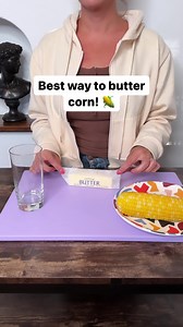 🌽 corn hack! #kitchenhacks #cornseason | Randy & Mandy