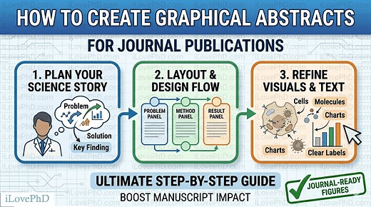 A comprehensive guide to Create a Graphical Abstract for Journal Publication | iLovePhD