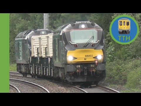 Trains at Silverdale
