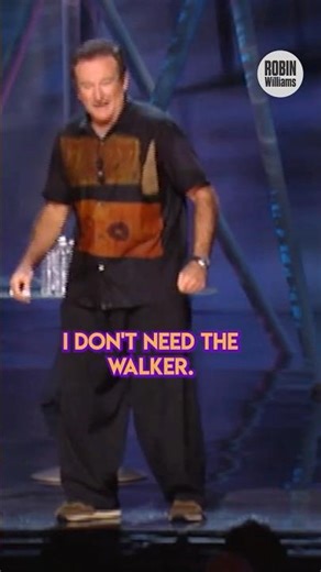 Grandpa's got a spring in his step 👴🏻 #robinwilliams #bluepill #robinwilliamscomedy