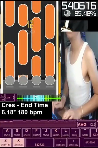 LN END TIME!!! #osumania #osugame #osumania4k #vsrg #osu #rhythmgame #videogaming