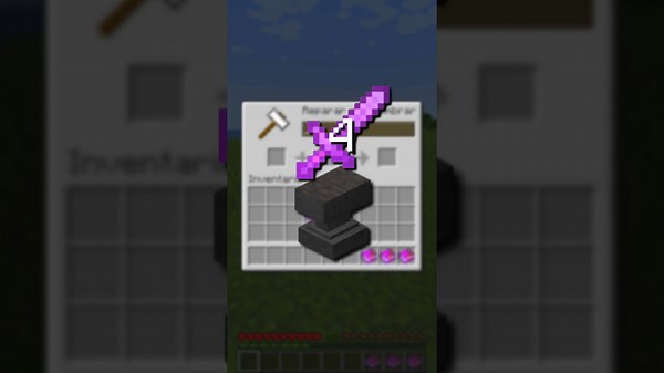 Debes saber esto sobre el yunque de Minecraft 😎👍