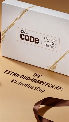 CODE on Instagram: "Make gifting simple and extraordinary this Valentine with CODE Luxury Oud Edition. [CODE, Wild Stone CODE OUD, Oud, Fragrance, Valentine’s Day, Valentine's special, Valentine's week, Valentine's season, Topical, Trending, Choose The Extraordinary] #WildStoneCODEOud #ValentineGift #CODE #Trending #ExplorePage #ValentinesWeek #FragranceForMen #ChoooseTheExtraordinary #TrendingPerfume"