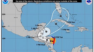 Tropics watch: Category 2 Hurricane Eta drenches Nicaragua; Florida in path