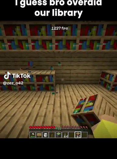Minecraft's Interstellar 4th Dimension Library Build
