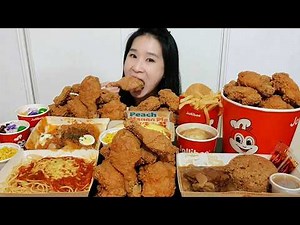 JOLLIBEE PLATTER BLISS 🍗 Chickenjoy & Adobo Rice Mukbang • Deep ASMR • Minimal Talking
