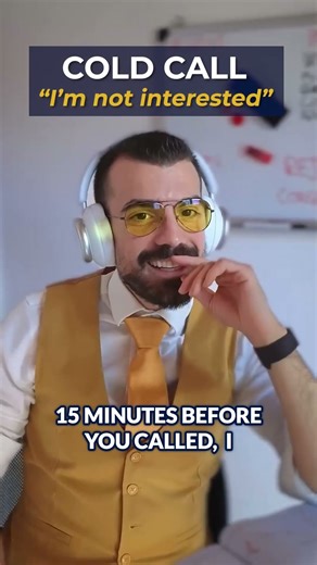 Live Call: From No To A Booked Meeting