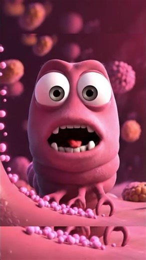 how worm 🐛 effect #viral #spiderman #funny #disease #animation #organic #worms #fyp #cartoon