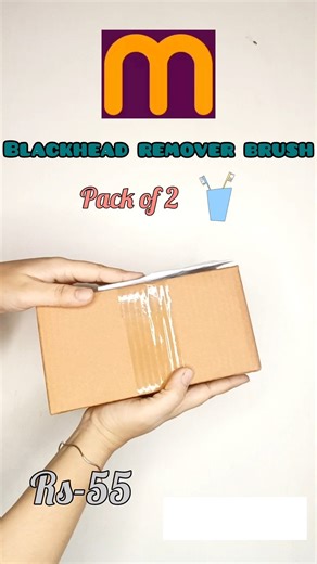 Meesho Blackhead remover brush || Rs-55 only || Pack of 2 #shorts