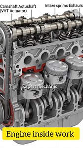 129K views · 1.4K reactions | Engine inside working system animation video #fblifestyle #Expert #mechanic #foryourpage | Expert Mechanic | Facebook