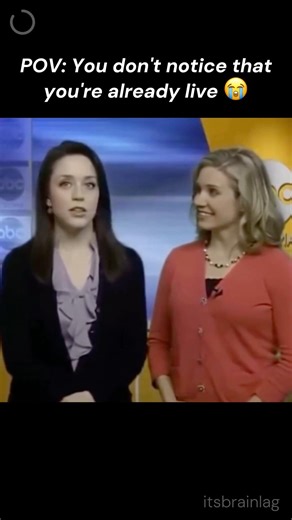 News Anchor doesn't realize she is already live 😅😂 #memes #newsanchors #funnyvideo #funnyshorts