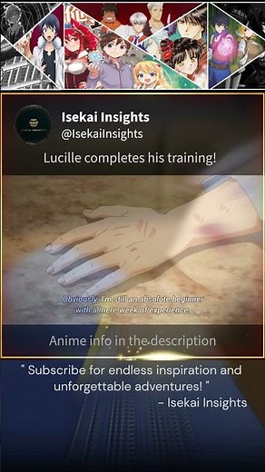 Lucille completes his training! (The great cleric)