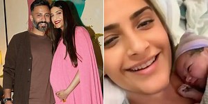 4 سال بعد اولاد پیدا ہوئی ۔۔ سونم کپور کے ہاں پہلے بیٹے کی پیدائش