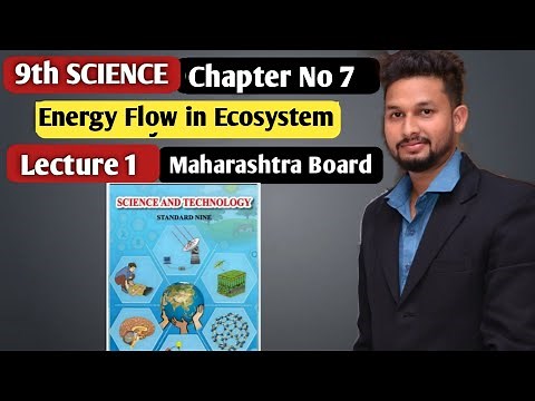 9th Science | Chapter 7 | Energy Flow in Ecosystem | Lecture 1 | maharashtra board |