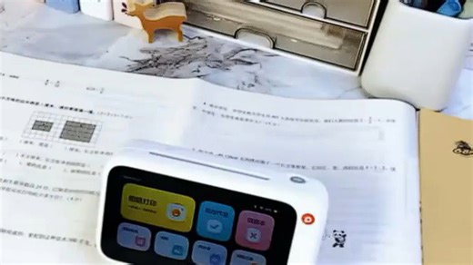 喵喵机热敏打印机，小巧便携打印神器，办公学习必备！随身携带轻松应对资料整理、笔记打印，高效解决日常打印需求，提升工作学习效率。