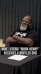 WWE legend Mark Henry receives a bootleg DVD 📀 | Time Traveler from 2005