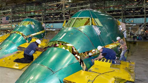 Exploring the Boeing factory where the largest airplanes are made