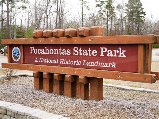 Lace up for the Flower Moon Hike at Pocahontas State Park