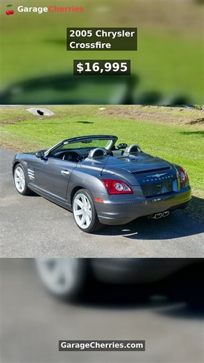 2005 Chrysler Crossfire — $16,995 | GarageCherries