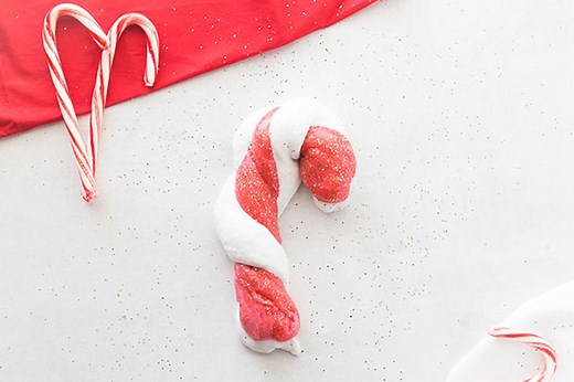 Candy Cane Slime Recipe