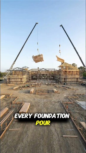 From Empty Land to Grand Estate | Mansion Build Timelapse #shortvideo