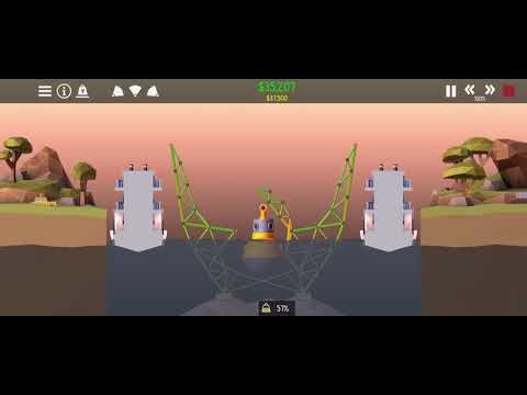 Poly Bridge 2 walkthrough 3-04c DOUBLE DOWN Challenge level solution