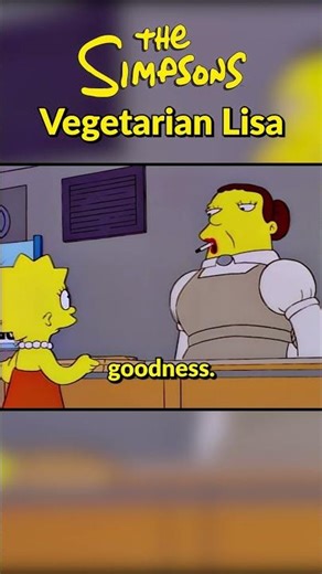 Lisa becomes vegetarian | The Simpsons #shorts