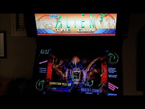 Alien 3: The Gun Arcade Cabinet MAME Playthrough w/ Hypermarquee