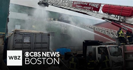 Boston fire commissioner explains why recycling center fire is so tough to put out