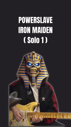 Epic Guitar Solo from Iron Maiden's Powerslave