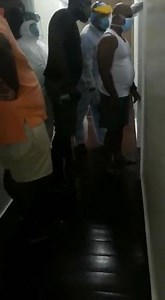 The Ministry of Public Health remains silent two days after doctors were caught on video trying to break down the door of a patient at the isolation unit being housed at the Diamond Isolation Unit, East Bank Demerara. When contacted by the News Room on Monday, Deputy Chief Medical Officer Dr Karen Gordon-Boyle declined to offer a comment on the incident and telephone calls to the Chief Medical Officer Dr Shamdeo Persaud and Public Health Minister Volda Lawrence proved futile. As a matter of fact