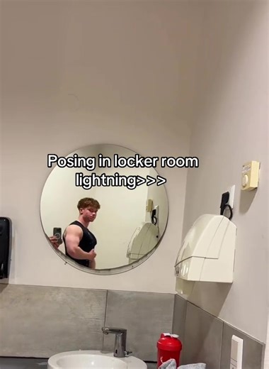 Posing Techniques in the Locker Room