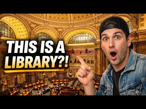 Inside America’s Most Beautiful Library 🇺🇸 | Library of Congress Washington DC