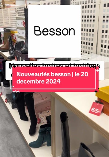 Nouveautés chez Besson : Chaussures tendance 2024