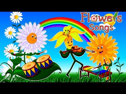 🌸 Lily and Daisy | Kids Song About Flowers | Fun & Educational Nursery Rhymes 🌼