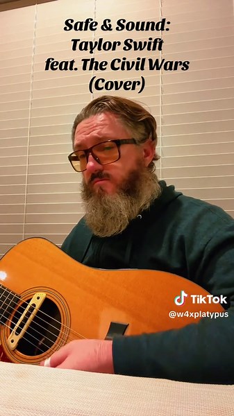 Safe & Sound: Taylor Swift feat. The Civil Wars (Cover) #MusicShorts #AcousticCover #CoverSong #ViralMusic #SingingCover