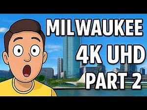 Milwaukee 4K UHD Driving Tour Part 2 | Exploring Downtown, Lakefront & Scenic City Streets