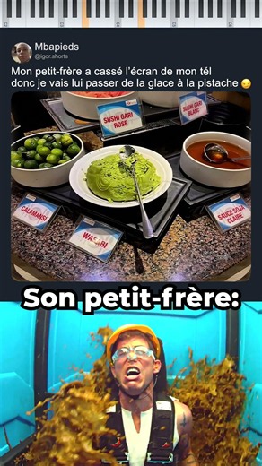 Jamais de la vie c'est de la glace à la pistache 😭