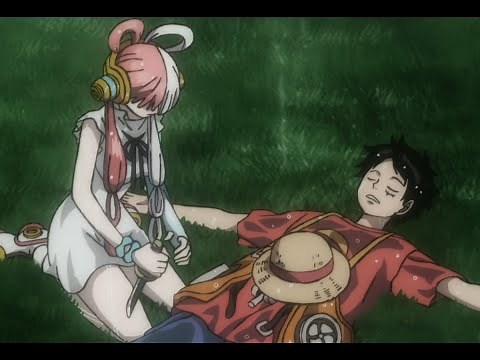 Shanks saves Luffy again from getting stabbed by Uta #Shanks #Onepiecered