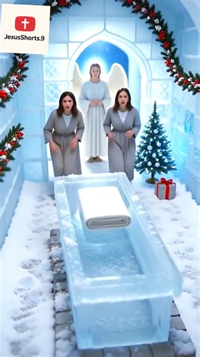 Jesus Is Risen — The Resurrection Reimagined as a Christmas Diorama