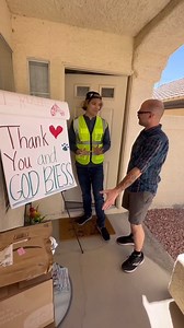 Delivery driver surprises homeowner 😱😱😱 🎬 This video was produced by Network Media and Jennie Carroll | Westcoast Creators of Network Media