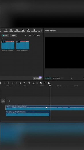 CapCut PC: Blend Several Music Tracks Smoothly (Fade & Volume Guide) #CapCutTutorial #SoundDesign