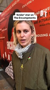 15K views · 10K reactions | “Andor” star @denisegough1 shares her thoughts after attending the Dublin premiere of @theencampments. Watch now in theaters in UK and Ireland! Tickets at the-encampments.com | BreakThrough News | Facebook