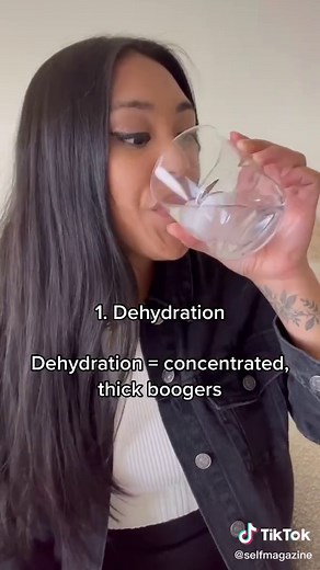 Colorless cloudy snot is likely congestion. #HealthTips #Nose #Allergies #LearnOnTikTok #TikTokPartner