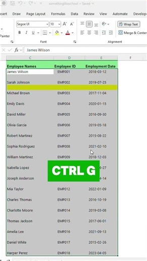 How to delete blanks in Excel