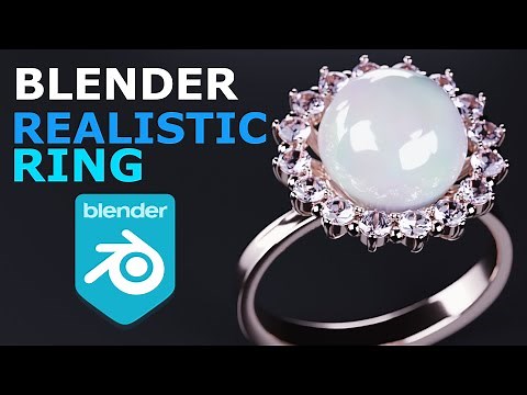 Blender | realistic Ring Tutorial | EASY