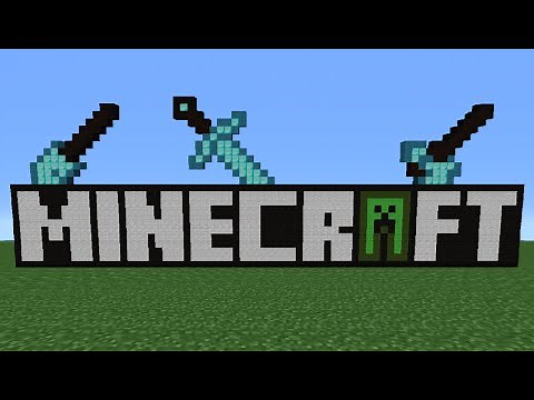 Minecraft Tutorial: How To Make The Minecraft Logo