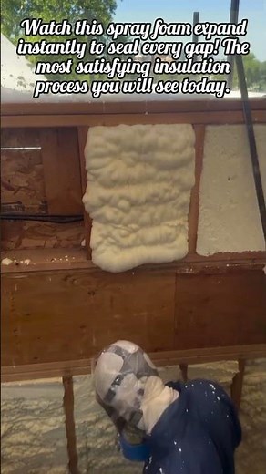 Amazing Spray Foam Insulation Process That Works Instantly