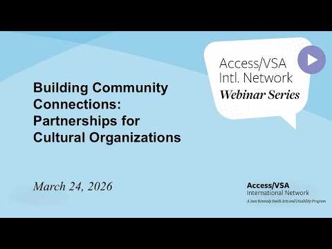 Building Community Connections: Partnerships for Cultural Organizations